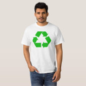 Réutilisez le T-shirt de valeur (Devant entier)