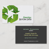 Réutilisez les cartes de visite (Devant / Derrière)