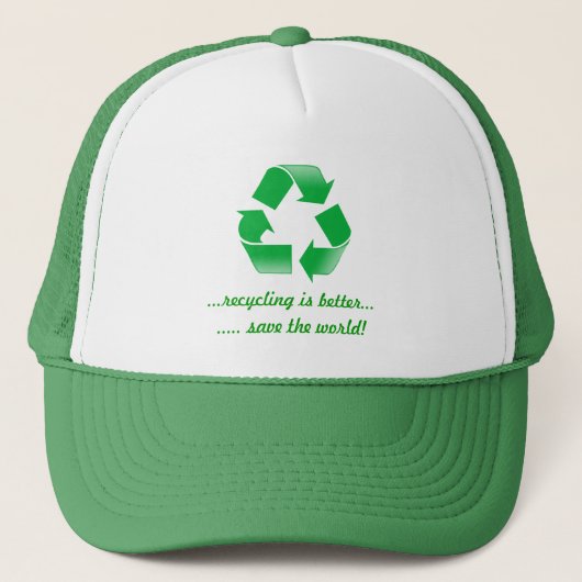 réutilisez réutiliser des économies le casquette (Devant)