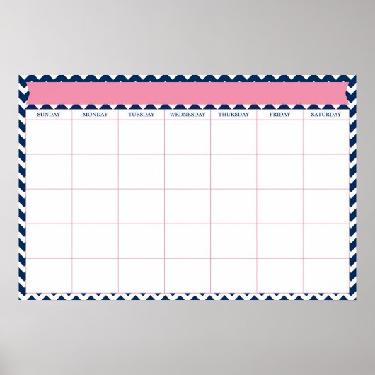 Reuze Agenda Poster (Voorkant)