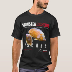 Reuzen Cichliden Oscar Vis Roofdier Aquarium  T-shirt
