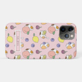 Reuzen en cavia’s in perzikroze Case-Mate iPhone case (Achterkant (horizontaal))