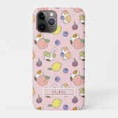 Reuzen en cavia’s in perzikroze Case-Mate iPhone case (Achterkant)