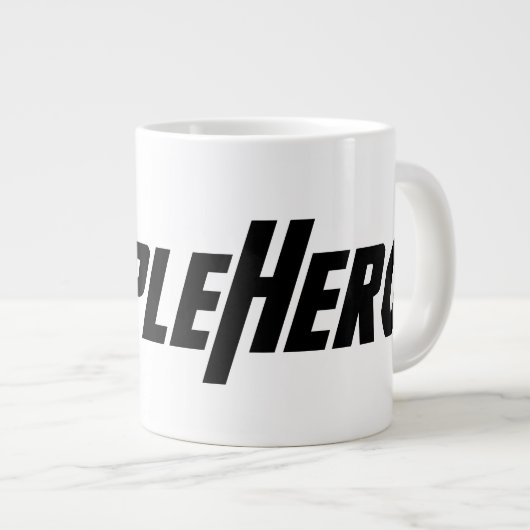 Reuzen koffiemok extra grote beker (Voorkant rechts)