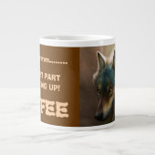 Reuzen koffiemok extra grote mok (Voorkant)