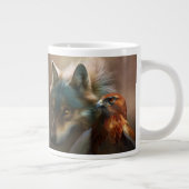 Reuzen koffiemok extra grote mok (Rechts)