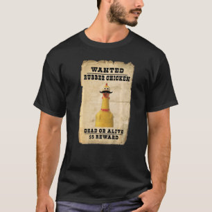 Reuzen Rubber Kip Geschenk Jongens Meisjes Gezocht T-shirt