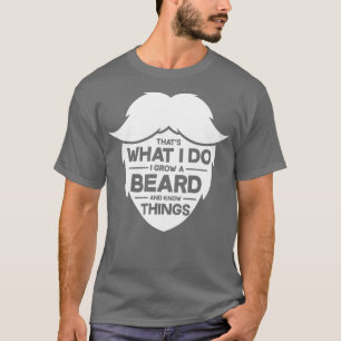 Reuzenbaard baard 8 t-shirt