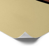 Reuzendieren: Cartoon van uitgestorven mammoeten Poster (Hoek)