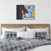 Reuzeneekhoorn Canvas Afdruk (Insitu (Slaapkamer))