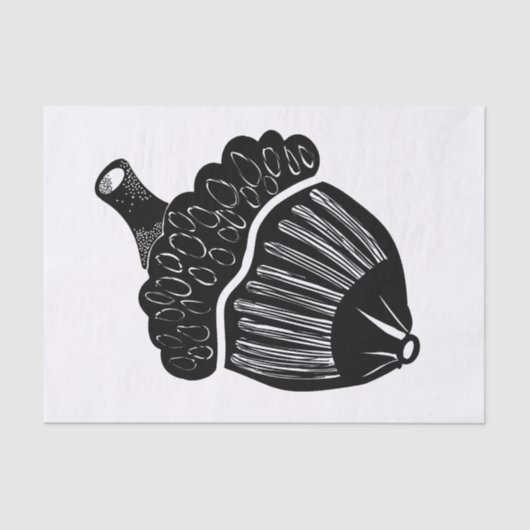 reuzeneikel tissuepapier (Voorkant)