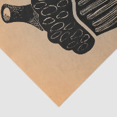 reuzeneikel tissuepapier (Detail)