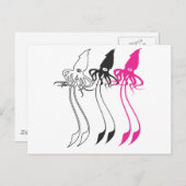 reuzeninktvis briefkaart (Voorkant / Achterkant)