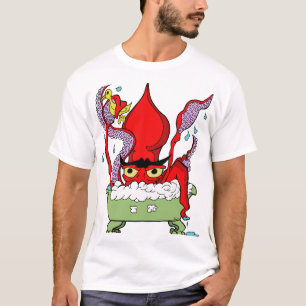 reuzeninktvis in een buisje t-shirt