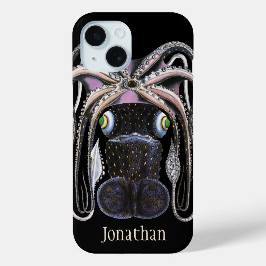 reuzeninktvis of octopus, zeedier Case-Mate iPhone case (Achterkant)