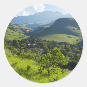 Reuzenkasteel, Ukhahlamba / Drakensberg Park Ronde Sticker