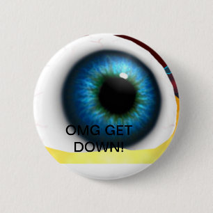 reuzenoog ronde button 5,7 cm
