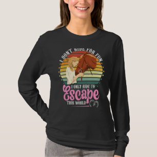 Reuzenpaarden om deze vrouwelijke ruggen van de we t-shirt