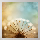 Reuzenpaardenbloem dromen III Poster (Voorkant)