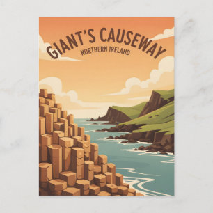 Reuzenpad Noord-Ierland Briefkaart