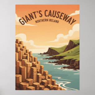 Reuzenpad Noord-Ierland Poster