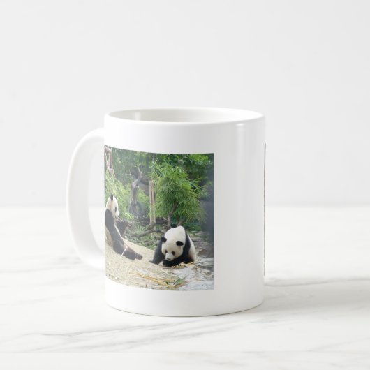 Reuzenpanda 大熊猫 koffiemok (Voorkant links)