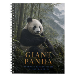 Reuzenpanda Bamboebos DIEREN Notitieboek