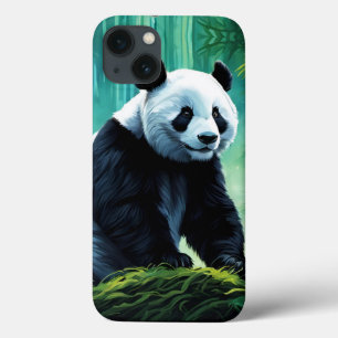Reuzenpanda in Bamboebos iPhone 13 Hoesje