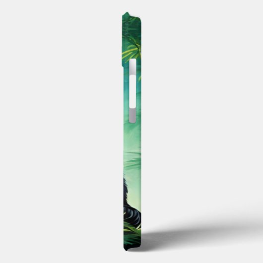 Reuzenpanda in Bamboebos Case-Mate iPhone Case (Achterkant / Links)