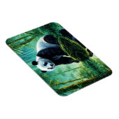 Reuzenpanda in Bamboebos Magneet (Rechterzijde)