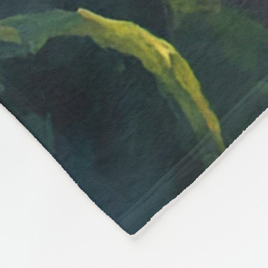 Reuzenpanda in kleurrijk bamboebos fleece deken (Hoek)