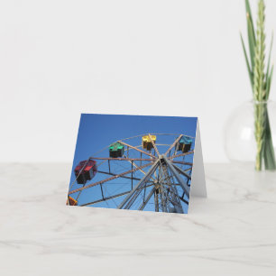 Reuzenrad notecard kaart