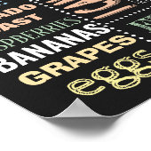 reuzenrad Palms tropisch muziekfestival Poster (Hoek)