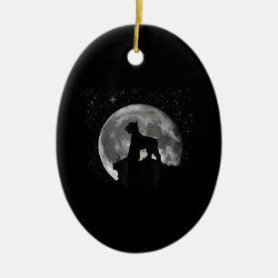 reuzenschnauzer mannen vrouwen kinder cadeau Kopie Keramisch Ornament