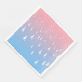 Reuzenvaartuigen in het open zee servet (Hoek)