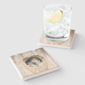 Reuzenvogels Stenen Onderzetter (Zijkant)