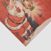 Reuzenweefsel van de kerstman tissuepapier (Detail)