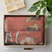 Reuzenweefsel van de kerstman tissuepapier (Geschenk)