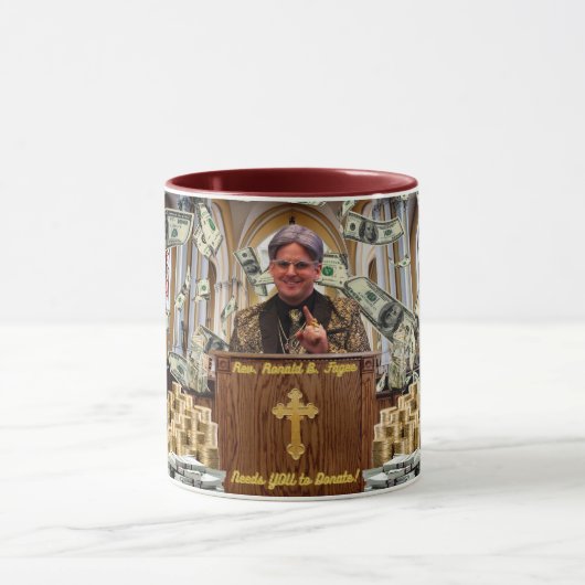 Rev. Fagee heeft je nodig! Mok (Midden)
