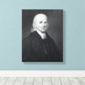 Rev Friedrich Schwartz Canvas Afdruk (Insitu (Houten vloer))