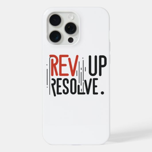 Rev Up Resolve (Verso)
