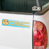 Rev uw motor luider Bumpersticker (Op Truck)