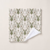 Rêvant de cerfs (Gant de toilette)