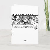 "… rêvant de vous" carte de Maxfield Parrish (Dos)