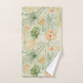 Rêve botanique doux (Serviette à main)