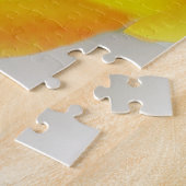 Rêve brillant Fleur de rose jaune Puzzle (Côté)