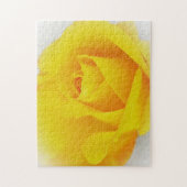 Rêve brillant Fleur de rose jaune Puzzle (Vertical)