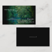 Rêve - carte de visite de royaume des fées (Devant / Derrière)