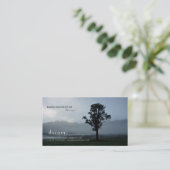 Rêve - carte de visite d'imagination (Debout devant)