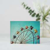 Rêve d'aquamarine - Carte postale photographique d (Debout devant)